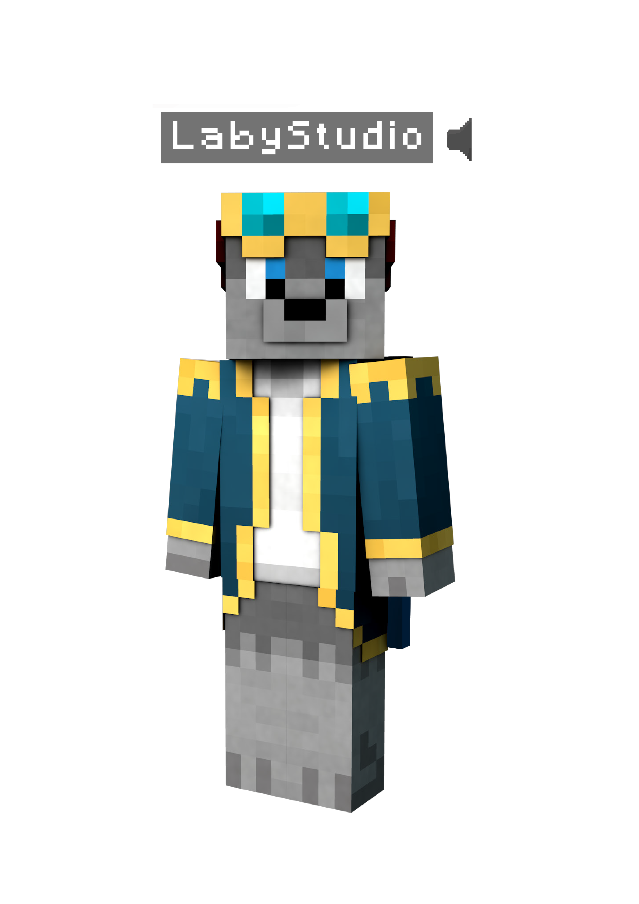 skinrender with voicechat speaker icon
